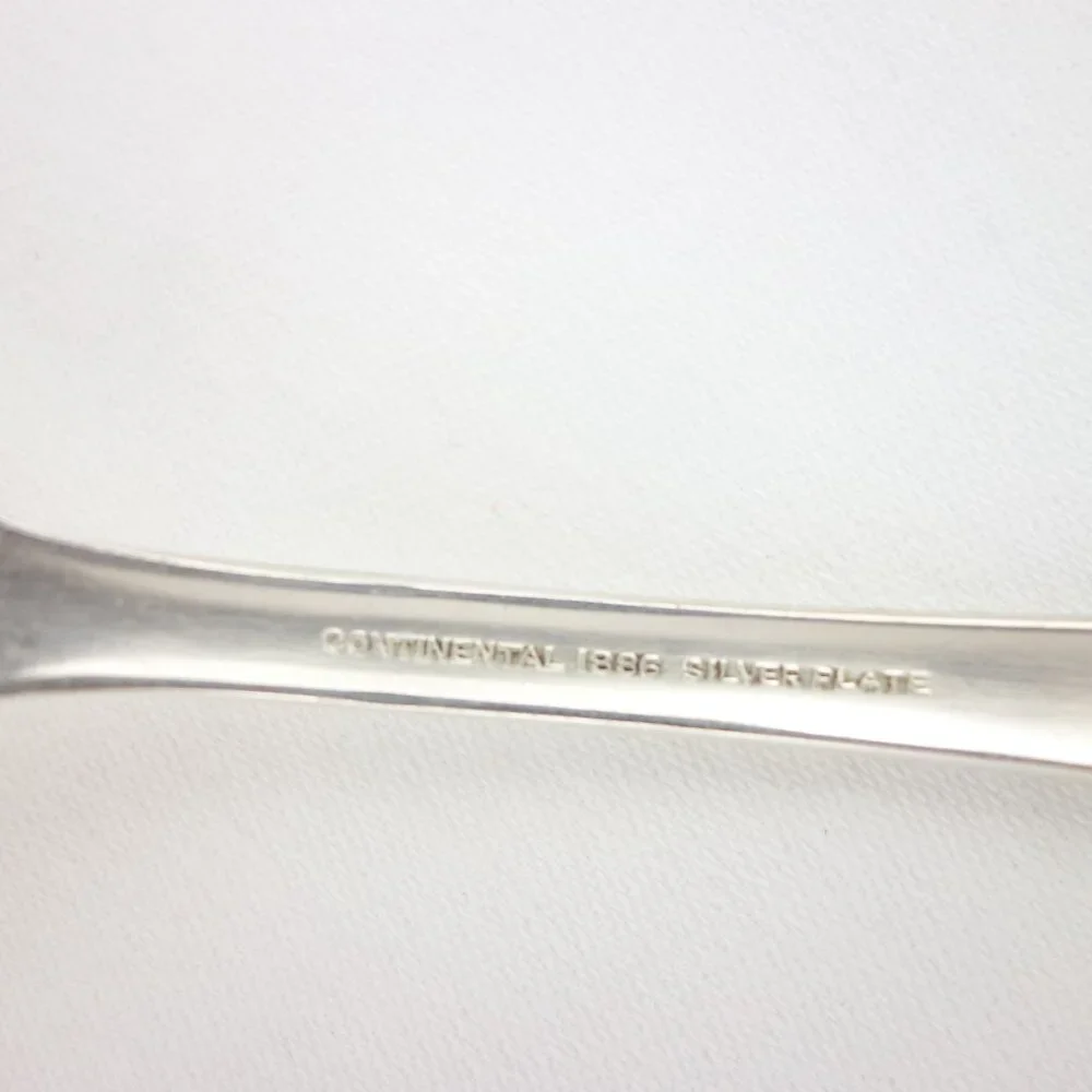 Continental Silverplate Three Cold Meat‎ Serving Fork